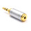 kenable kenable 2.5mm Stereo Socket to 3.5mm Headphone Jack Plug All Metal Adapter 1