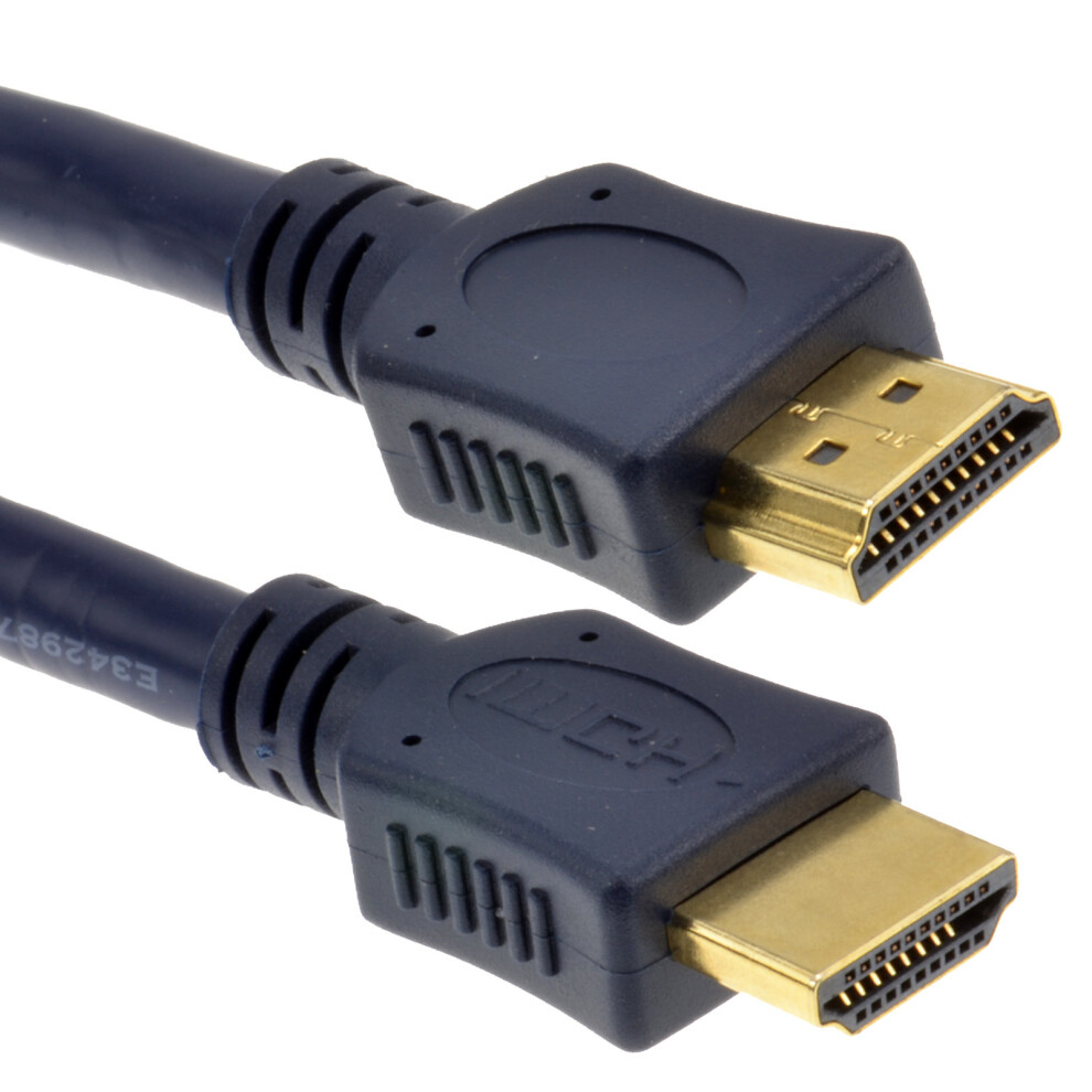 OFC HDMI 2.0 4k High Speed Cable Gold for 3D TV   1m