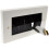 kenable kenable White Brush Faceplate for Cable Exit UK Double-Gang Wall Outlet (6139) 1
