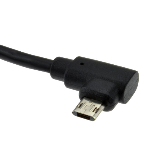 kenable kenable USB 2.0 A to Reversible Double-Sided Right-Angle Micro B Cable 2m – 8980 2
