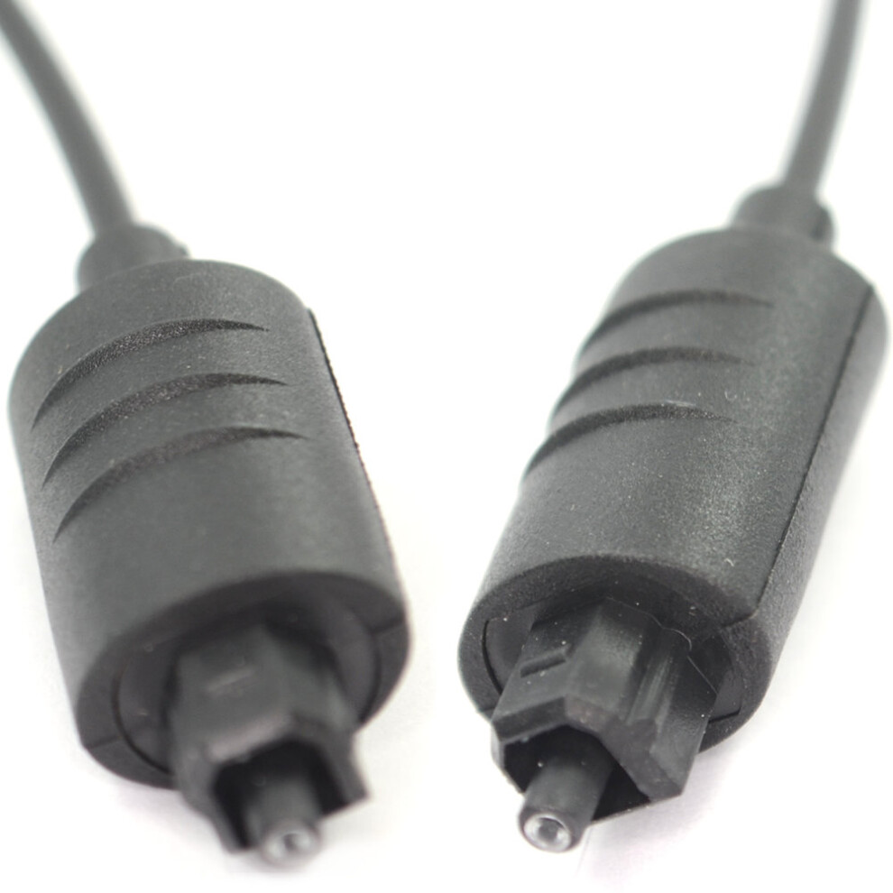 Tos Toslink Optical Digital Audio Lead Plug To Plug Cable 50Cm 0.5M 5055383417070