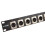 kenable XLR Mic 19 inch Flight Case Network Cab Rack Panel 12 Male Connectors 4