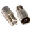 kenable F Type Connector Socket to RF Coax Aerial Female Adapter 1