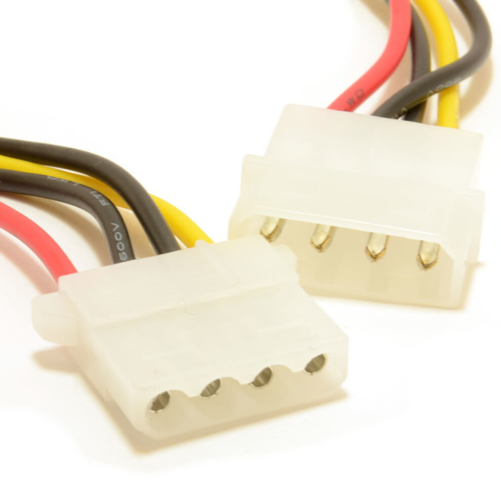 Kenable Power Extension Cable 4 Pin Lp4 Molex Male To Female 50Cm