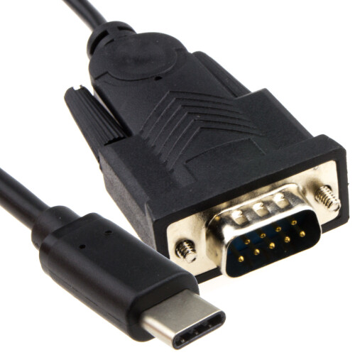 kenable kenable USB Type C to DB9 9 Pin Serial Connection for Com Port FT23R Chip 2m