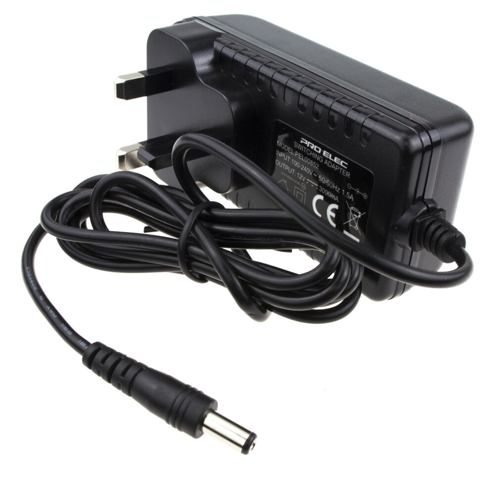 Kenable Cctv 2.1Mm Power Supply Psu 12V 3A For Ptz Pan Tilt Zoom & Ahd Cameras