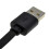 kenable kenable FLAT USB A To MICRO B TYPE 24AWG FAST CHARGE Cable 3m Lead BLACK 2