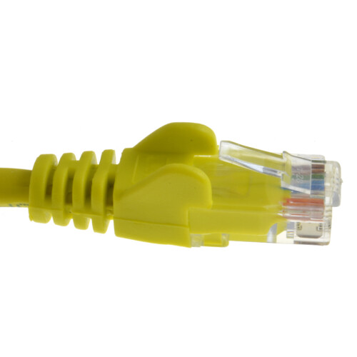 kenable kenable C6 CAT6 CCA UTP RJ45 Ethernet LSZH Networking Cable Yellow  2m 1