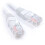 kenable kenable White Network Ethernet RJ45 Cat5E CCA UTP PATCH 26AWG Cable Lead  6m 4
