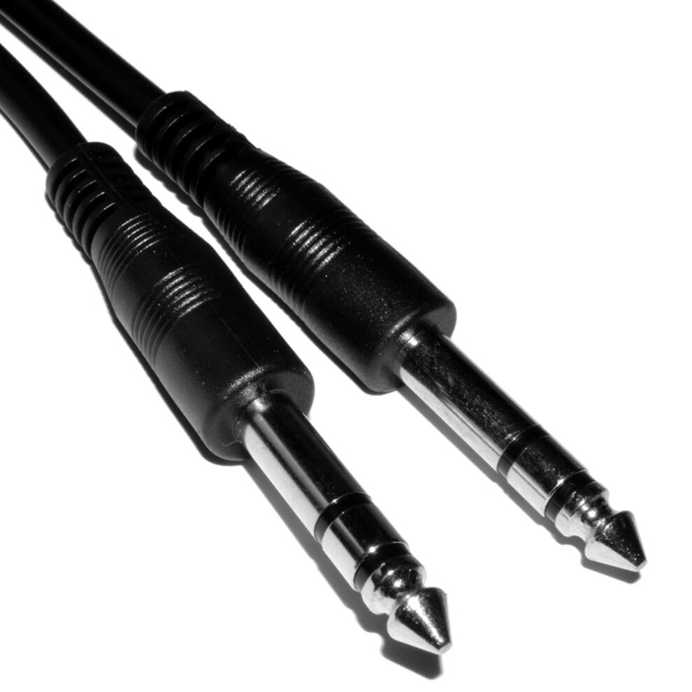 6.35Mm Jack Plug To 6.35Mm Jack Plug Stereo Cable 10M Gold 5055383433551
