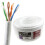 kenable External CAT5e Outdoor Use COPPER Ethernet Network Cable Reel UTP 100m WHITE 1