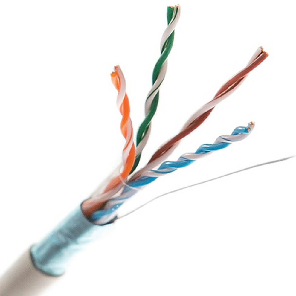 kenable FTP CAT6 Gigabit Ethernet Network COPPER Cable Solid 100m Shielded