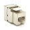 kenable ToolLess Cat5e FTP Shielded Keystone Jack Connector for Load Bar Patch Panel 1