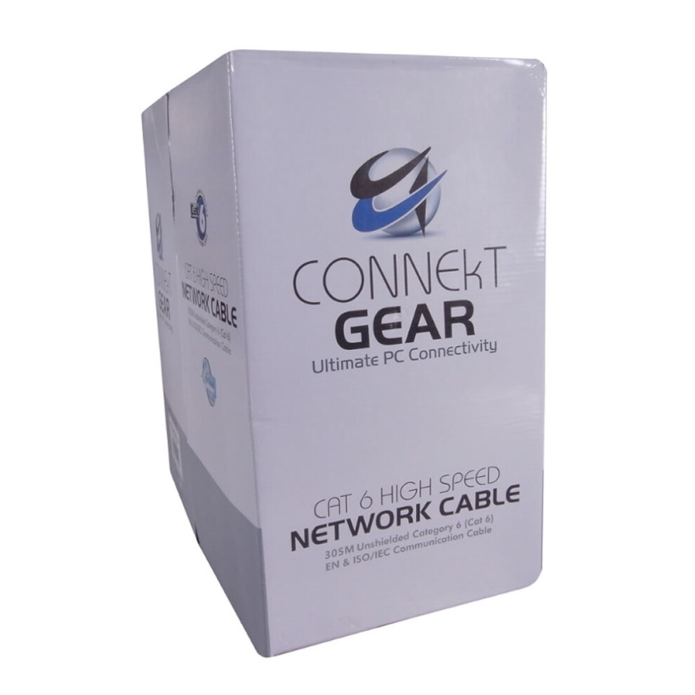 Kenable Cat6 Cca Stranded 24Awg Utp Network Utp Ethernet Cable Reel Lsoh 305M