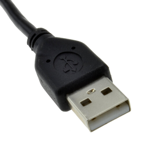 kenable kenable USB 2.0 A to Reversible Right-Angle Micro B Cable 0.5m - Double-Sided, 8978 1