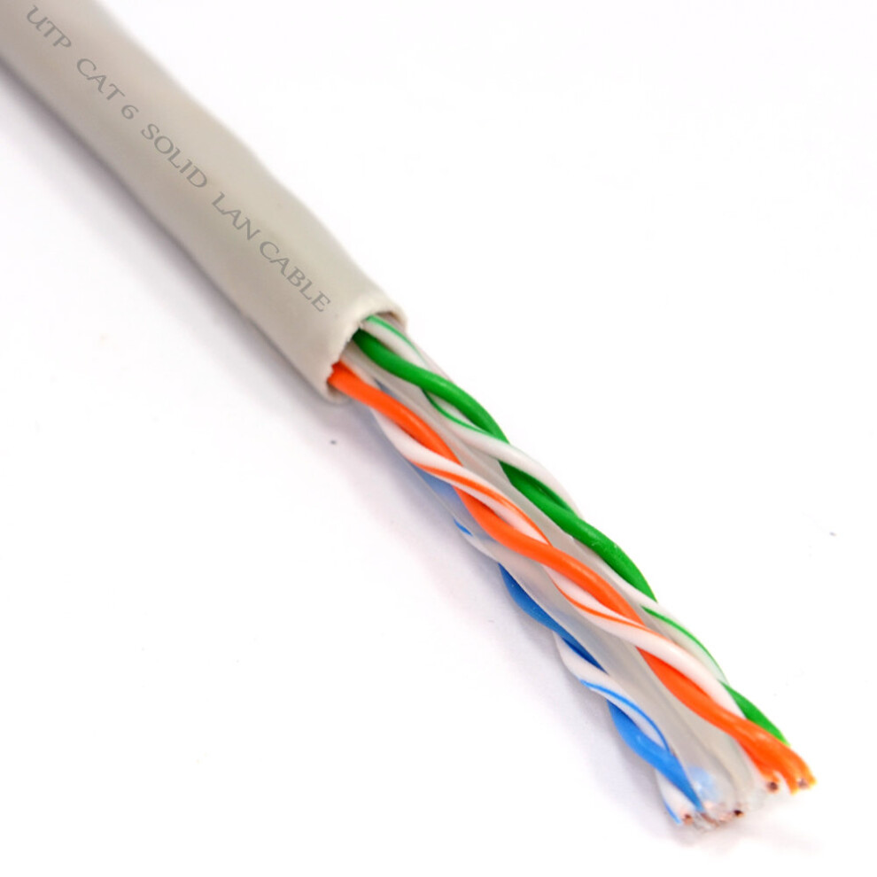 kenable CAT6 UTP COPPER Ethernet Networking Reel Gigabit Cable 305m