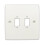 kenable Pre Drilled Mounting Wall Faceplate for TWIN SVGA Panel Mount Stubs 1