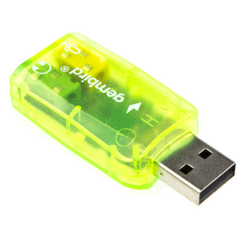 kenable USB Sound Card Adapter 3.5mm Replacement for Headphone & Microphone 1