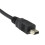 kenable kenable USB 2.0 A to Mini-B 5-Pin Cable, 24AWG Hi-Speed Shielded, Power & Data Lead, 5m Black (Code 2003) 3