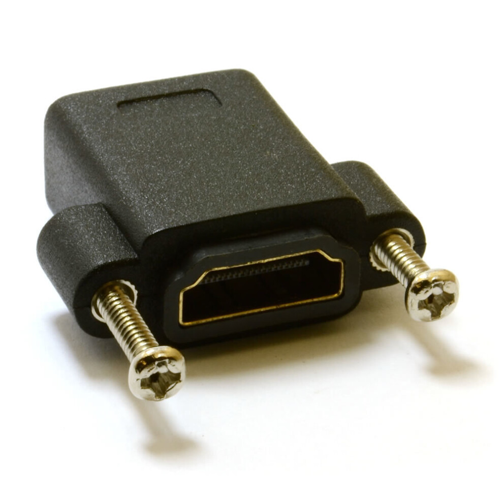 Hdmi Panel Mount Coupler Female To Female Socket Adapter 5055383475957