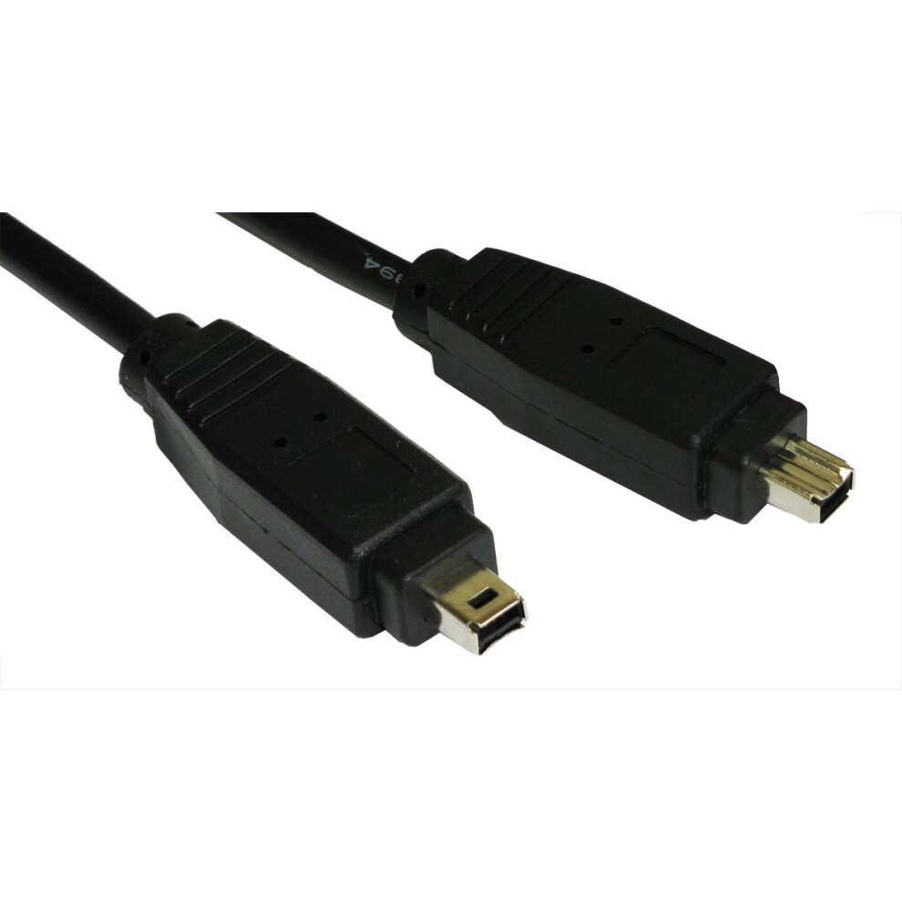 Kenable Firewire Ieee-1394 Dv Cable 4 To 4 Pin - 1M - Dv Out To Laptop