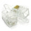 kenable RJ10 4P4C Telephone Handset Replacement Crimp End Connectors [10 Pack] 1