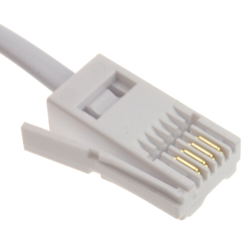 kenable kenable 4 Wire BT Plug to RJ11 Crossover Telephone Cable  5m 1