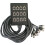 PULSE XLR 12 WAY Multicore Stage or Theatre Box Loom Snake Cable 30m 1