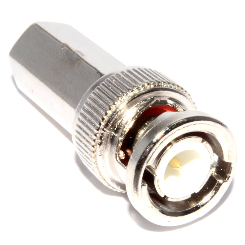 kenable BNC Twist On Male Plug End for RG59 CCTV Security Camera Cable