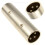 kenable XLR Male Plug To Plug Metal Joiner Coupler Adapter 1