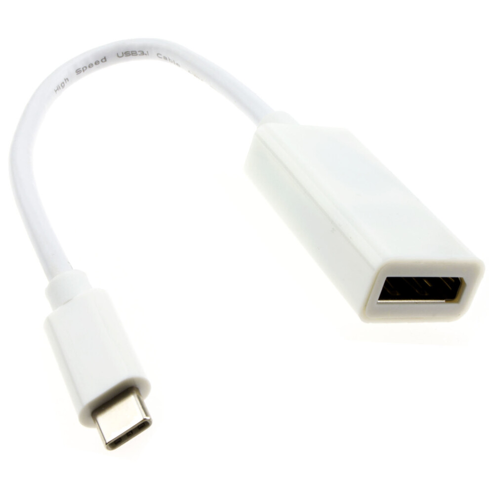 kenable USB 3.1 Type C Male Plug to DisplayPort Socket Cable Adapter 15cm