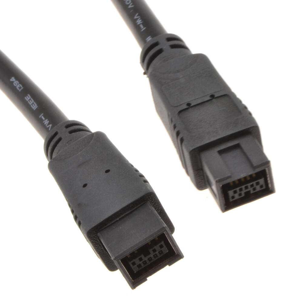 kenable Firewire 800 IEEE 1394B 9 Pin to 9 Pin Cable Lead 2m