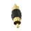 kenable kenable Phono Male Plug To Phono Plug Joiner Coupler Adapter GOLD 2