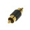 kenable kenable Phono Male Plug To Phono Plug Joiner Coupler Adapter GOLD 1