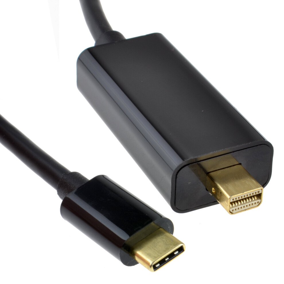 Kenable Usb 3.1 Type C To Mini Displayport 4K 60Hz Adapter Cable 3M Black