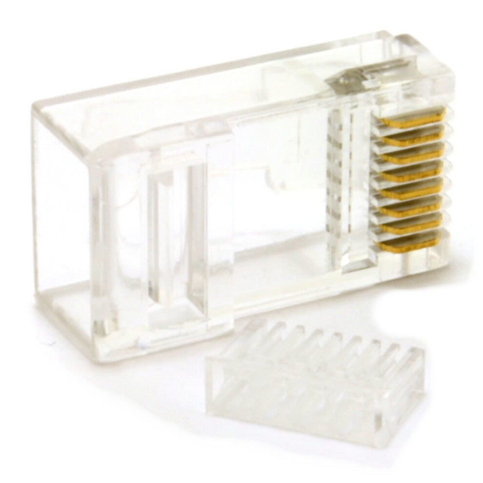 kenable Cat6 RJ45 LAN Crimps Ends Connectors TWO PIECE [10 Pack]