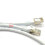 kenable kenable Cat6A SSTP Snagless RJ45 Network Ethernet 10GIG Cable  1m WHITE 5