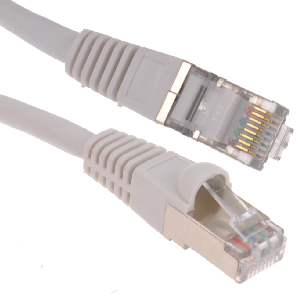 Kenable Cat6a Sstp Lszh Rj45 Network Ethernet Patch 10Gig Cable 15M White