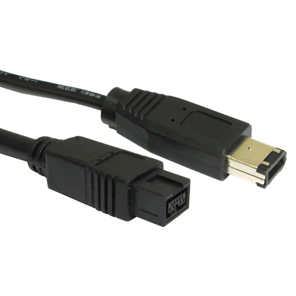 kenable Firewire 800 IEEE Cable 1394B 9 Pin to 6 Pin 2m