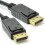 kenable DisplayPort Male Plug to Plug Video Cable GOLD  6m LOCKING 1