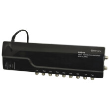 8 Way 4G Ready VHF UHF TV Aerial Distribution Powered Amplifier & DC By Pass