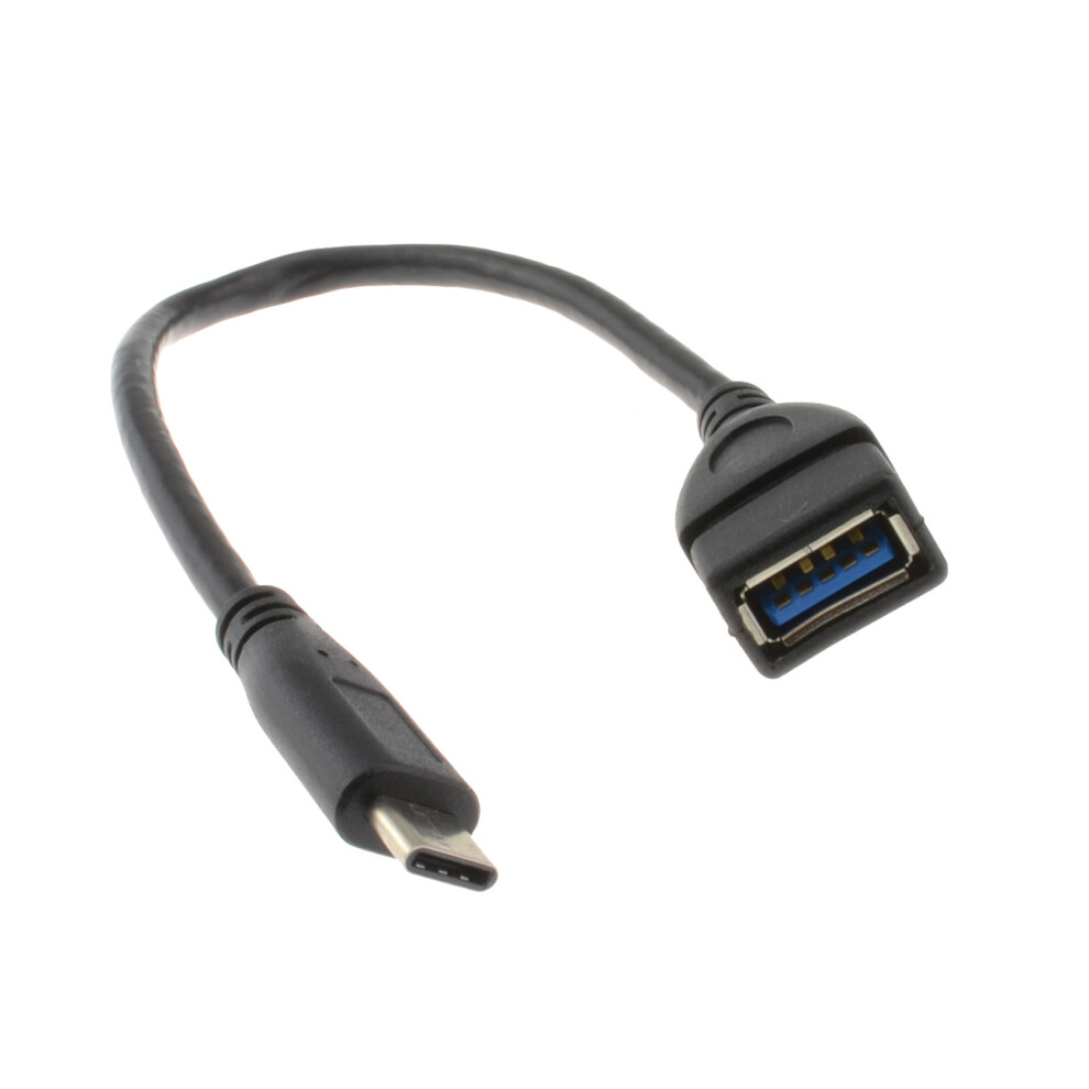 kenable USB 3.1 Type C to USB 3.0 Type A Socket Adapter Cable with OTG 20cm