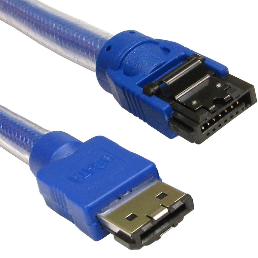 Kenable Esata 300 To Sata 3Ghz High Speed External Shielded Cable 1.5M