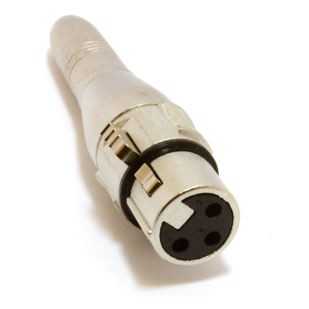 Kenable Xlr Female Holes To 6.35Mm Balanced Jack Socket Adapter Converter