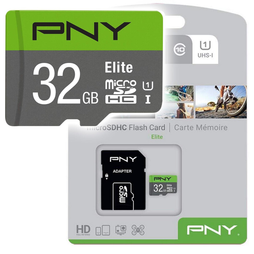 kenable PNY Elite Micro SD Class 10 Card for Tablet Mobile Phone Android Device 32GB