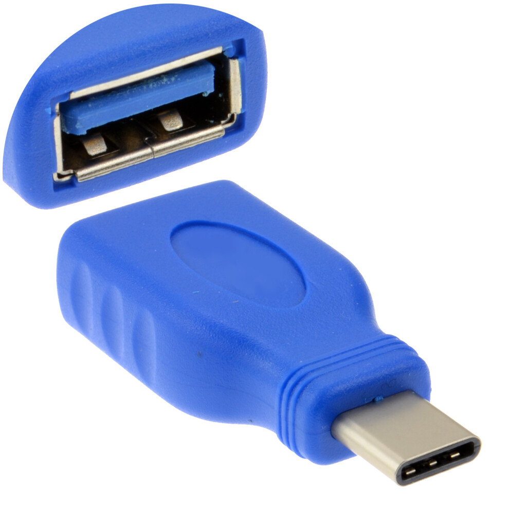 Kenable Men's Usb 3.1 Type C To Usb 3.0 Type A Fe Socket Adapter With Otg