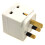 kenable kenable 2 Way Block Socket Adapter Power Splitter for UK 13A Mains Plugs 3