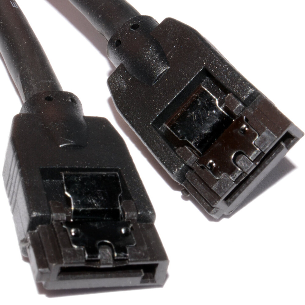 Kenable Sata Iii Locking Plug To Plug 6Gb 6 Gbps High Speed Cable Lead 45Cm