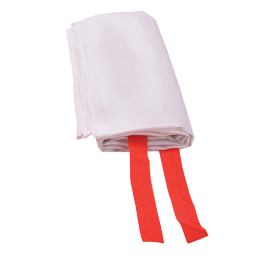 kenable Large Fire Blanket for Workplace Home 1m Glass Fabric Quick Release 2