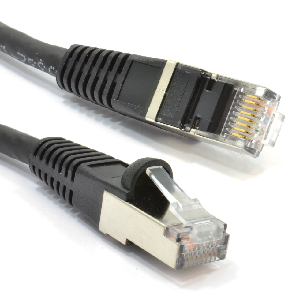 Kenable Ul Cat6a Sstp Lszh Rj45 Network Ethernet Patch 10Gig Cable 3M Black